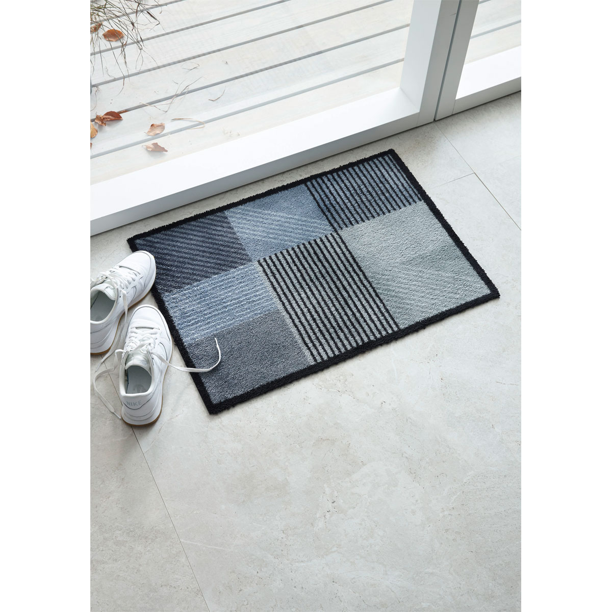 Schöner Wohnen  Schmutzfangmatte Manhattan 67x100 cm Geomix polartürkis Bild 3