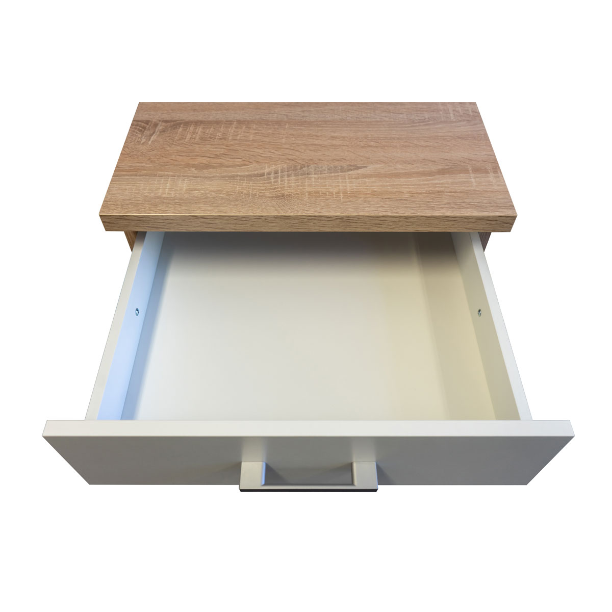 Flex-Well Küchenunterschrank „Samoa“, 50x85x60 cm, weiß/Sonoma Eiche Bild 4