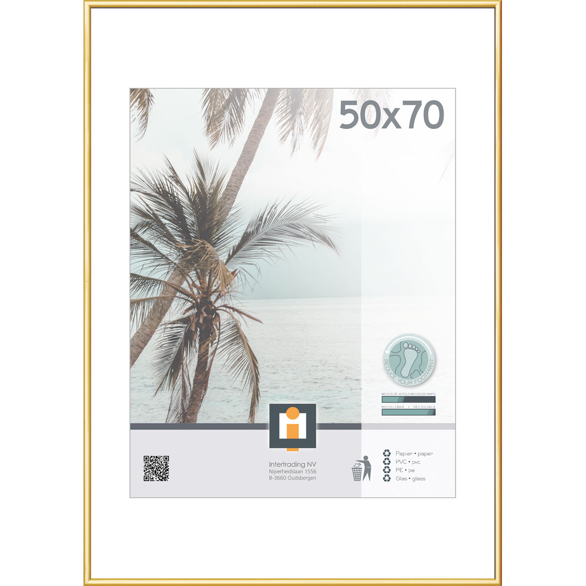 Bilderrahmen Kyoto 50x70 cm gold Bild 1