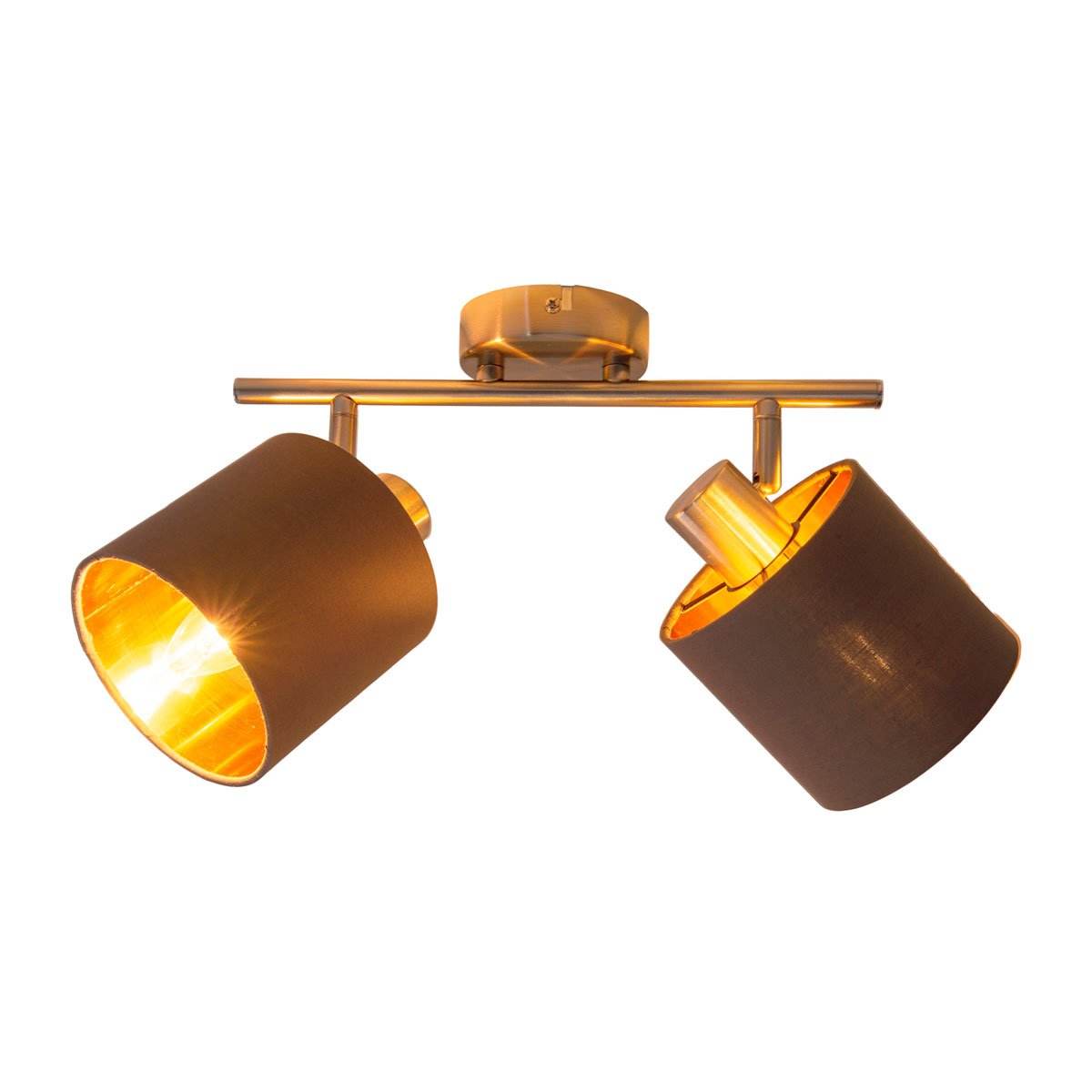 näve  Spotserie Maron 2 Spots braun Bild 4