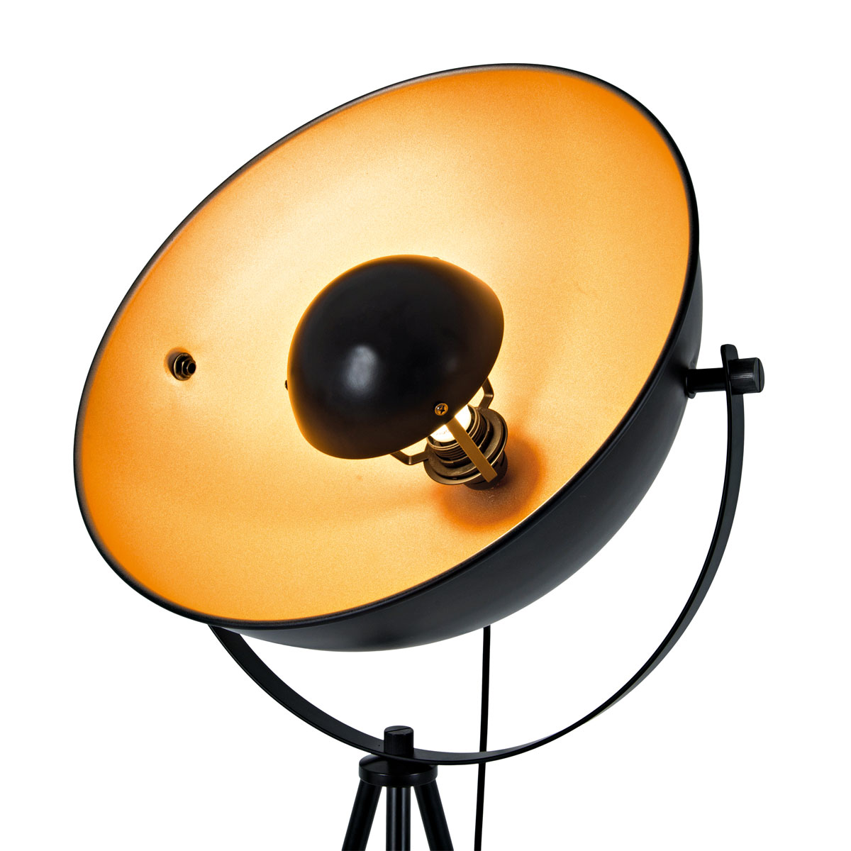 näve Dreibein-Stehleuchte Bernice schwarz Bild 3