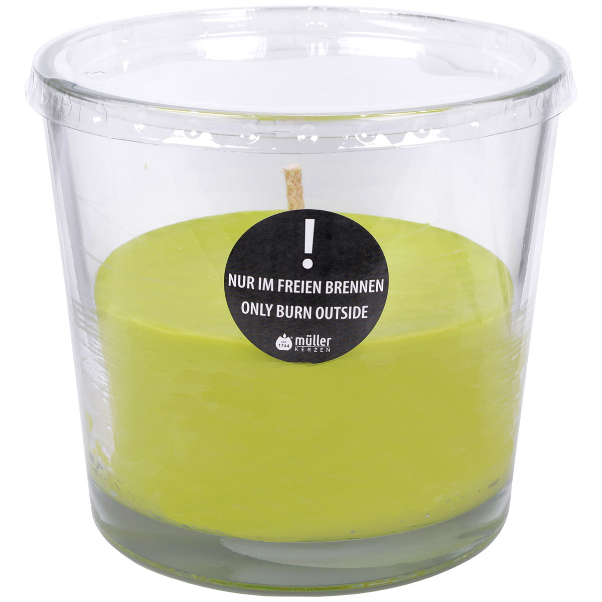 Outdoor-Kerzenglas Finca XXL pastellgrün