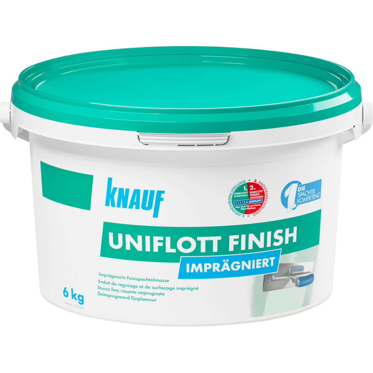 Knauf Spachtelmasse Uniflott Finish imprägniert 6 kg