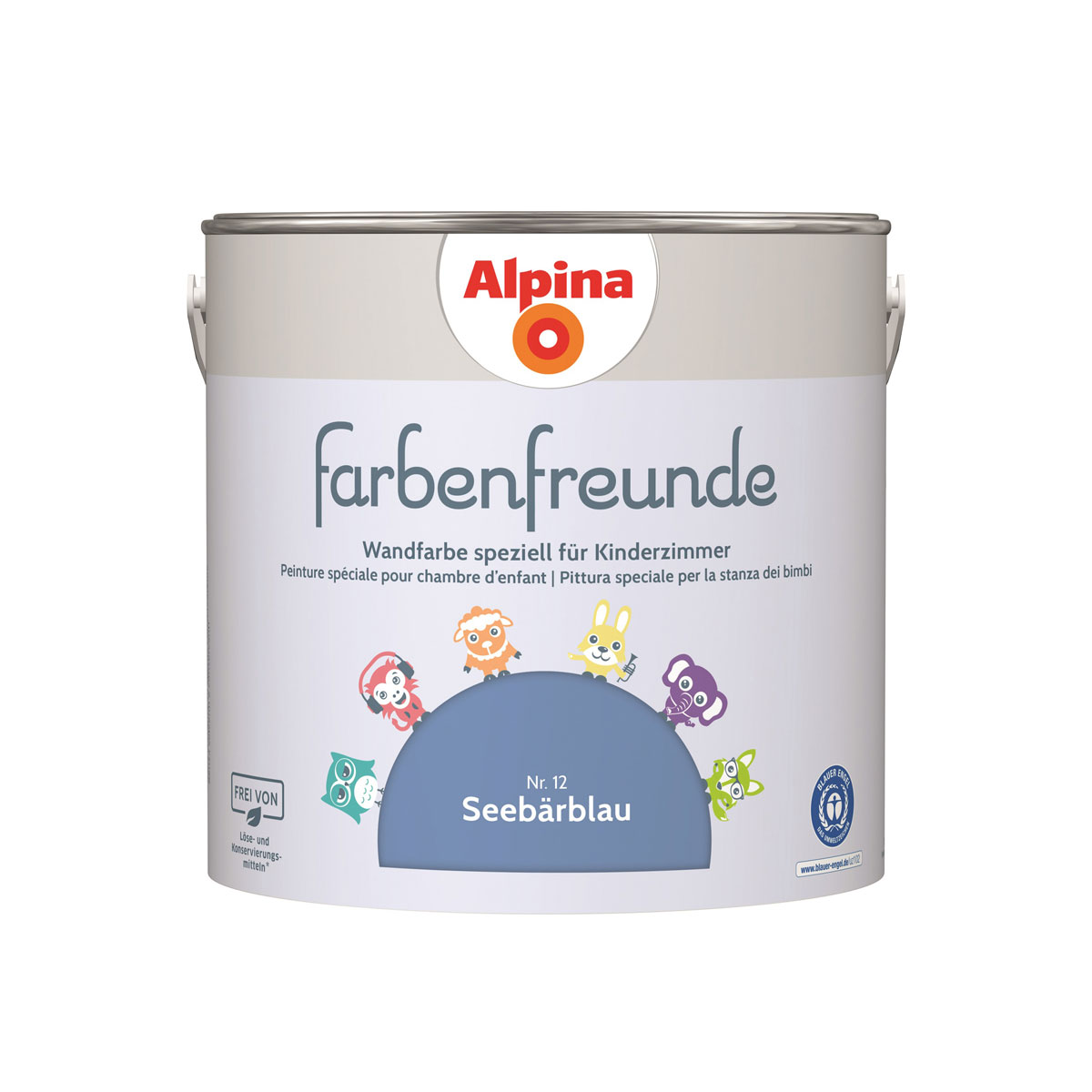 Alpina Farbenfreunde Seebärblau 2,5 l