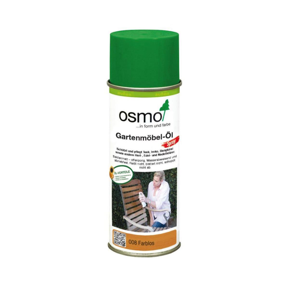 Osmo Gartenmoebel-Öl Spray 400ml farblos