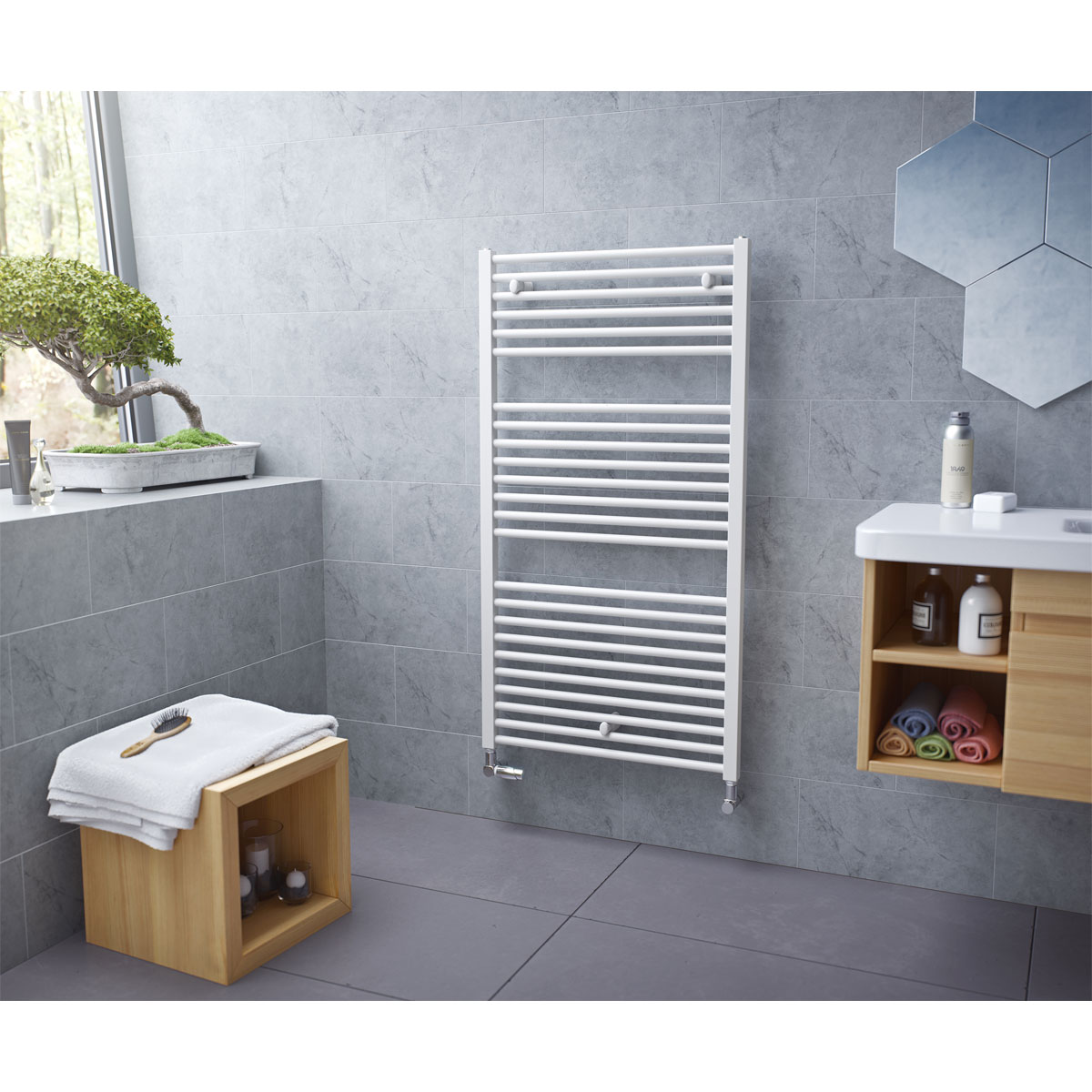 Ximax  Badheizkörper Centrino 1120 x 600 mm 620 Watt Weiß