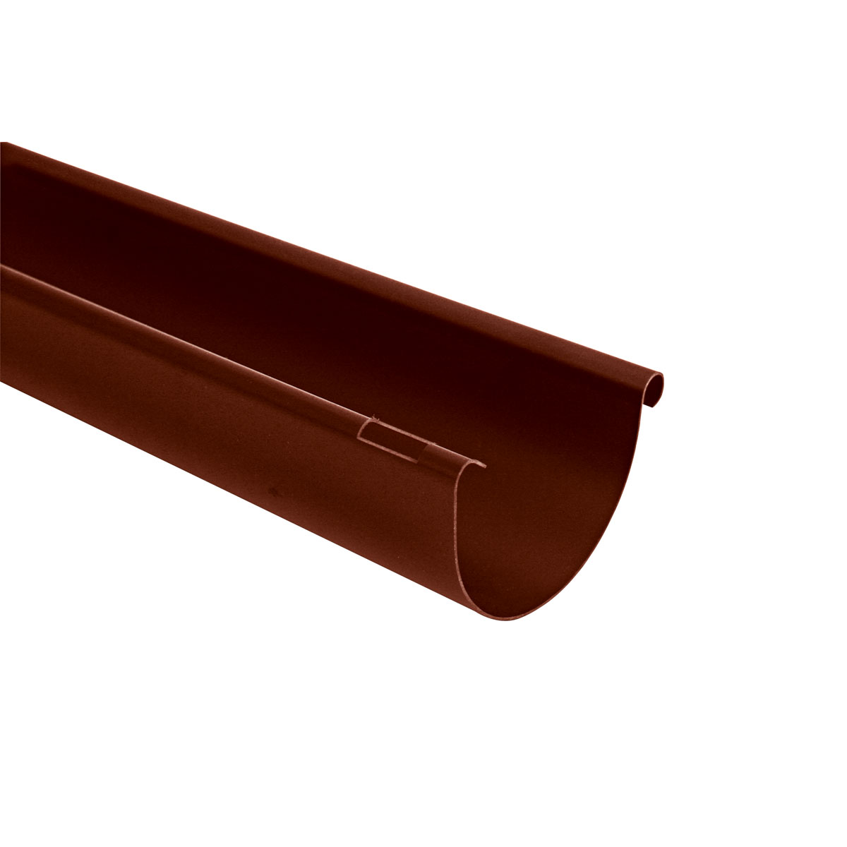 Dachrinne RG 75 2 m braun