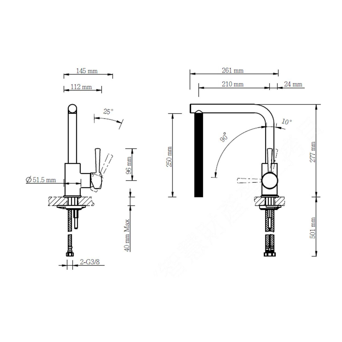 Lenz  Küchenarmatur OLINA chrom Bild 6