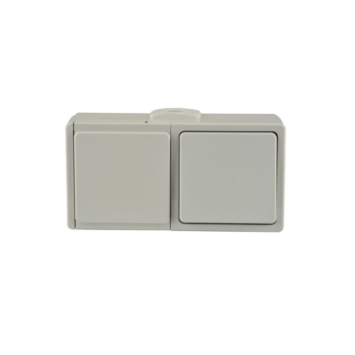 Kombination A/W+Steckdose waagerecht