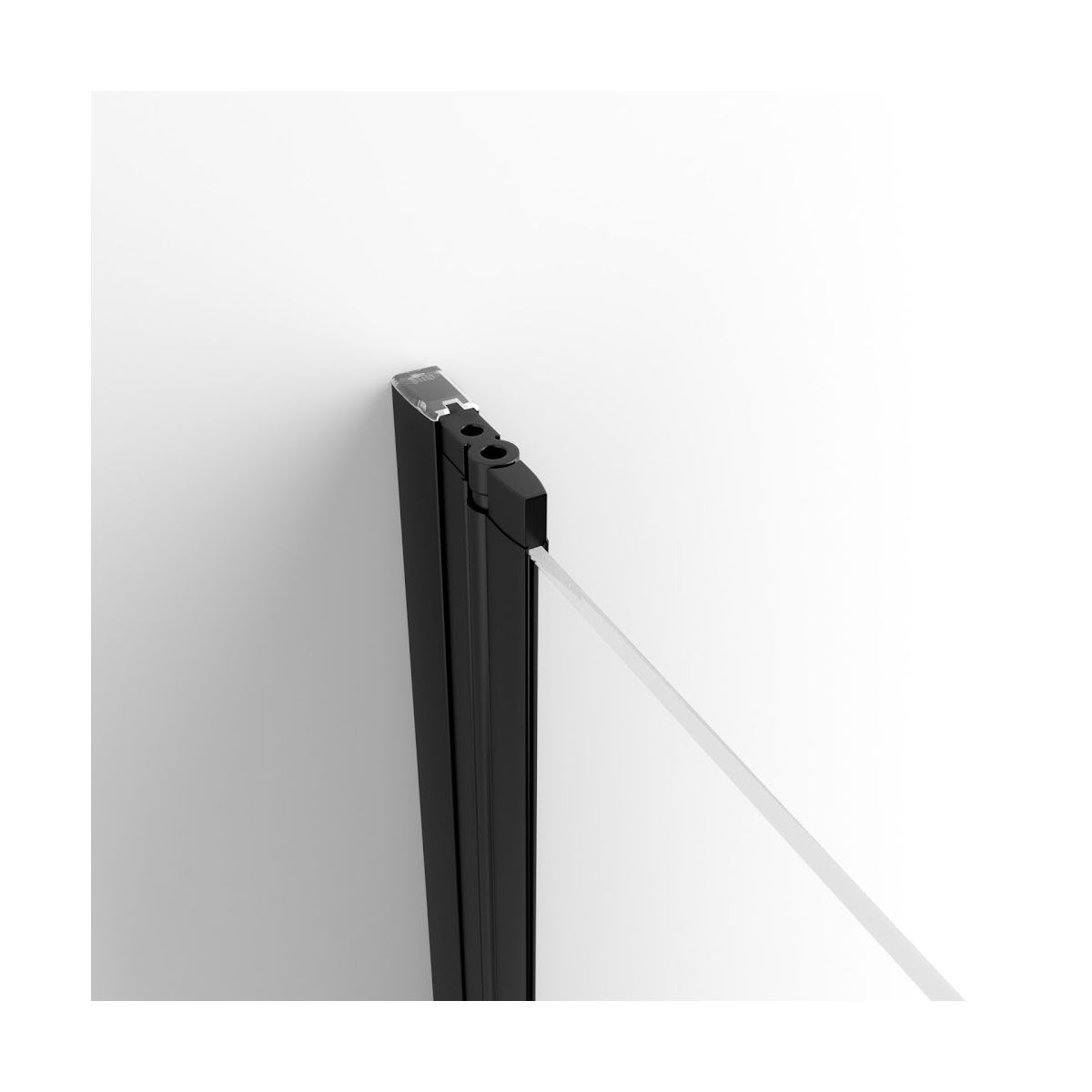 BlackStyle Pendeltür in Nische „Alexa Style 2.0“, 192x80 cm
