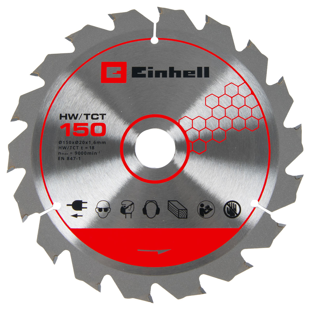 Einhell Kreissägeblatt TCT SAWBL.M-THIN 150x20 18T 