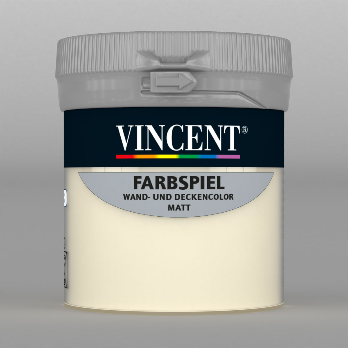Vincent Farbspiel Mandel matt 75 ml