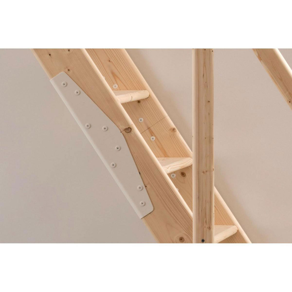 Dolle Raumspartreppe Kiel Fichte inkl Geländer bis 283,5 cm Bild 3