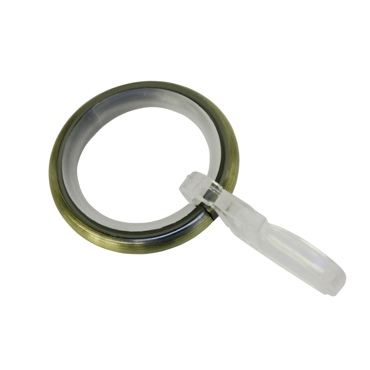 Gardinia Gardinenringe für Durchmesser 16 mm messing-antik