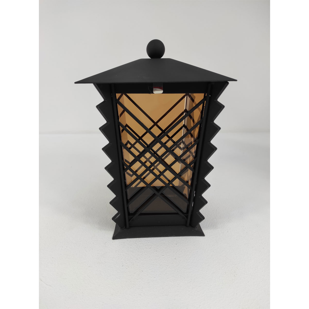 Grablaterne Metall schwarz