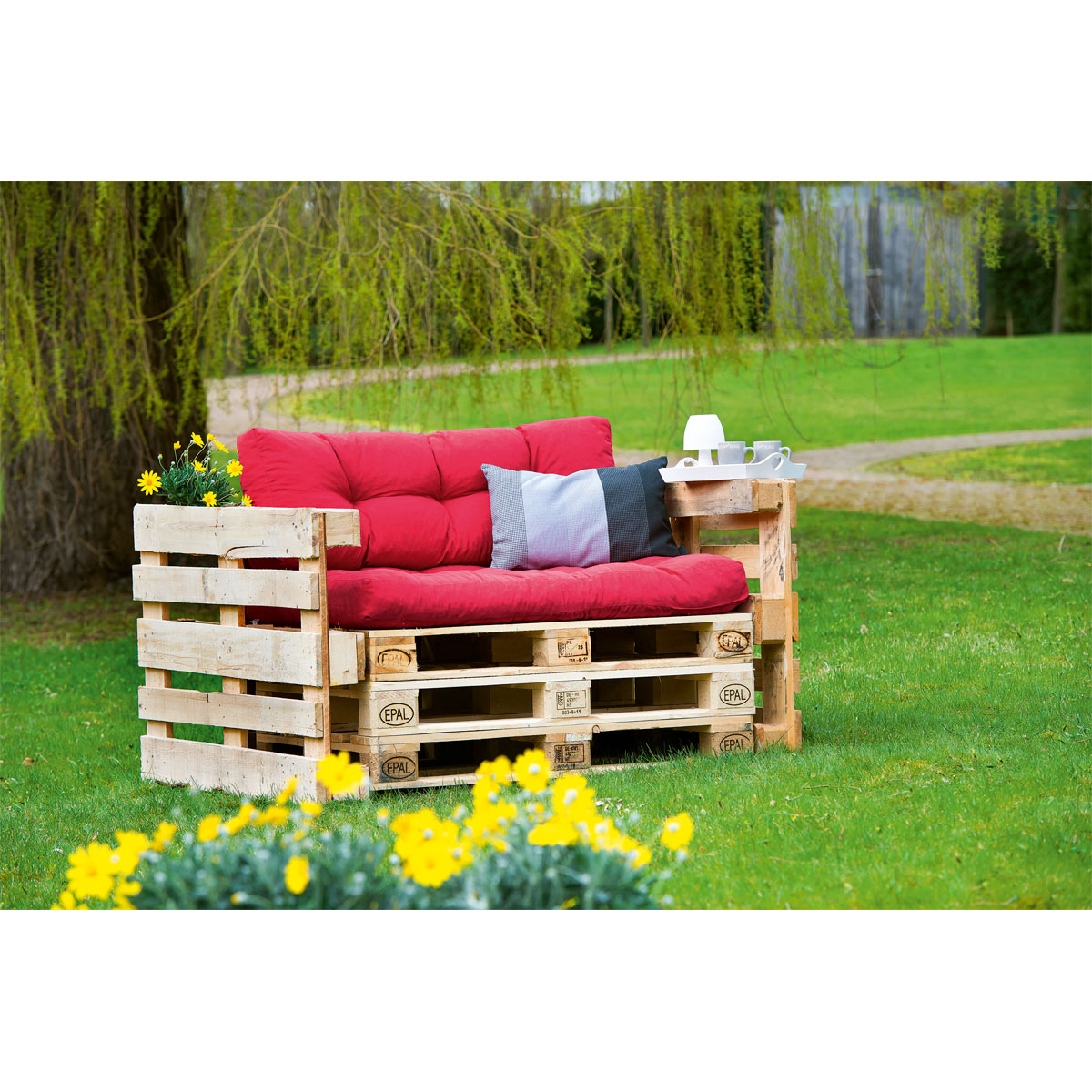 Europalette unbehandelt 120 x 14,4 x 80 cm Bild 3