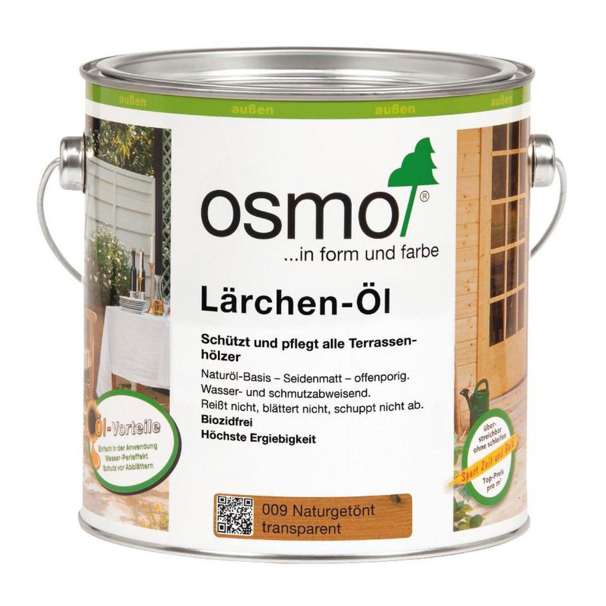 Osmo Lärchen-Öl Naturgetönt 2,5 L