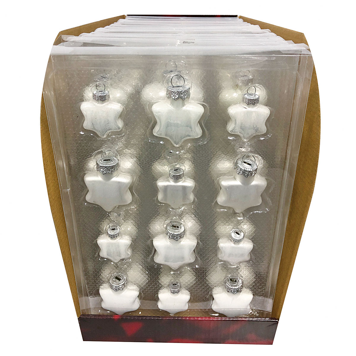 Glasornament Stern Just White