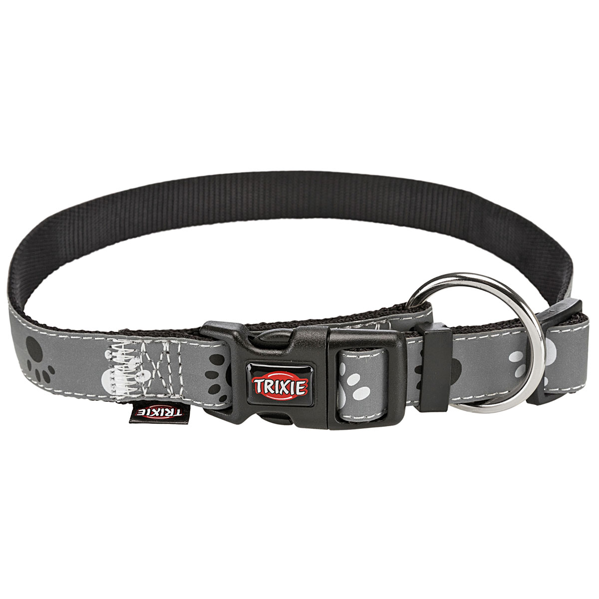Trixie Halsband Silver Reflect M-L