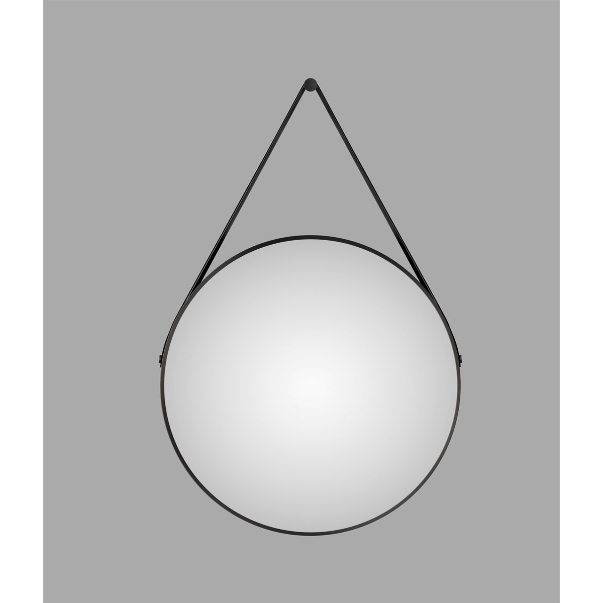 DSK  Design Spiegel Silver Coiffeur Black Dm 80 cm Bild 1