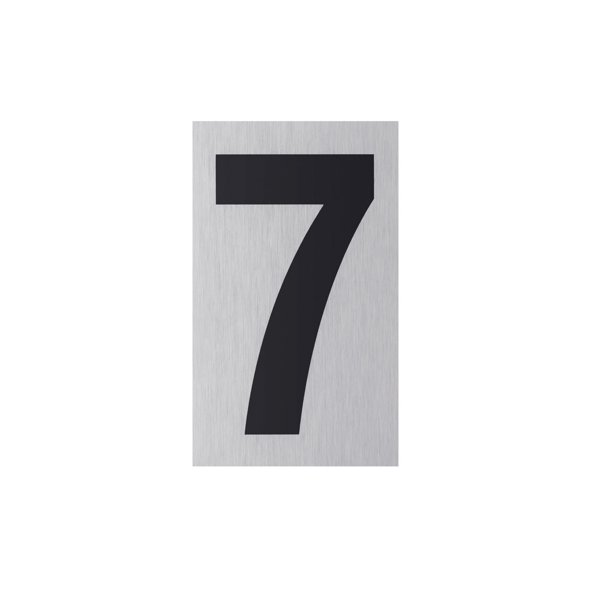 Metafranc Hausnummer 7 schwarz
