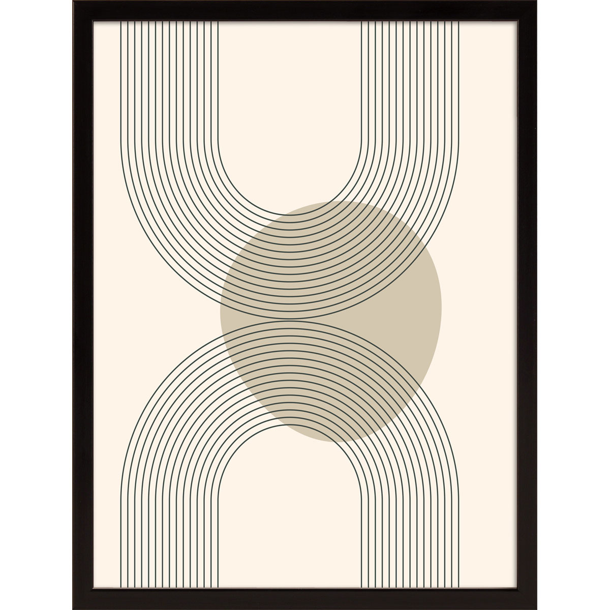 Bilderrahmen Madrid 30x40 cm schwarz