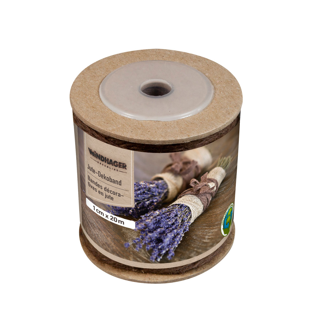 Windhager Jute-Band 1 x 2000 cm terrabraun Bild 2