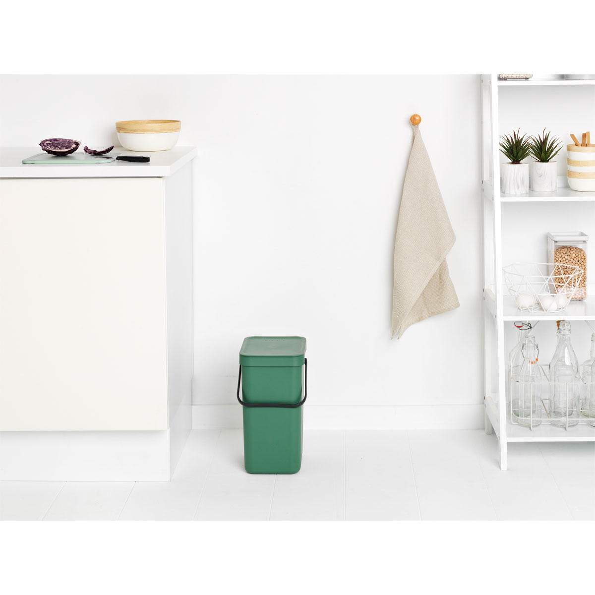 Brabantia Abfallbehälter 12 L Fire Green Bild 3