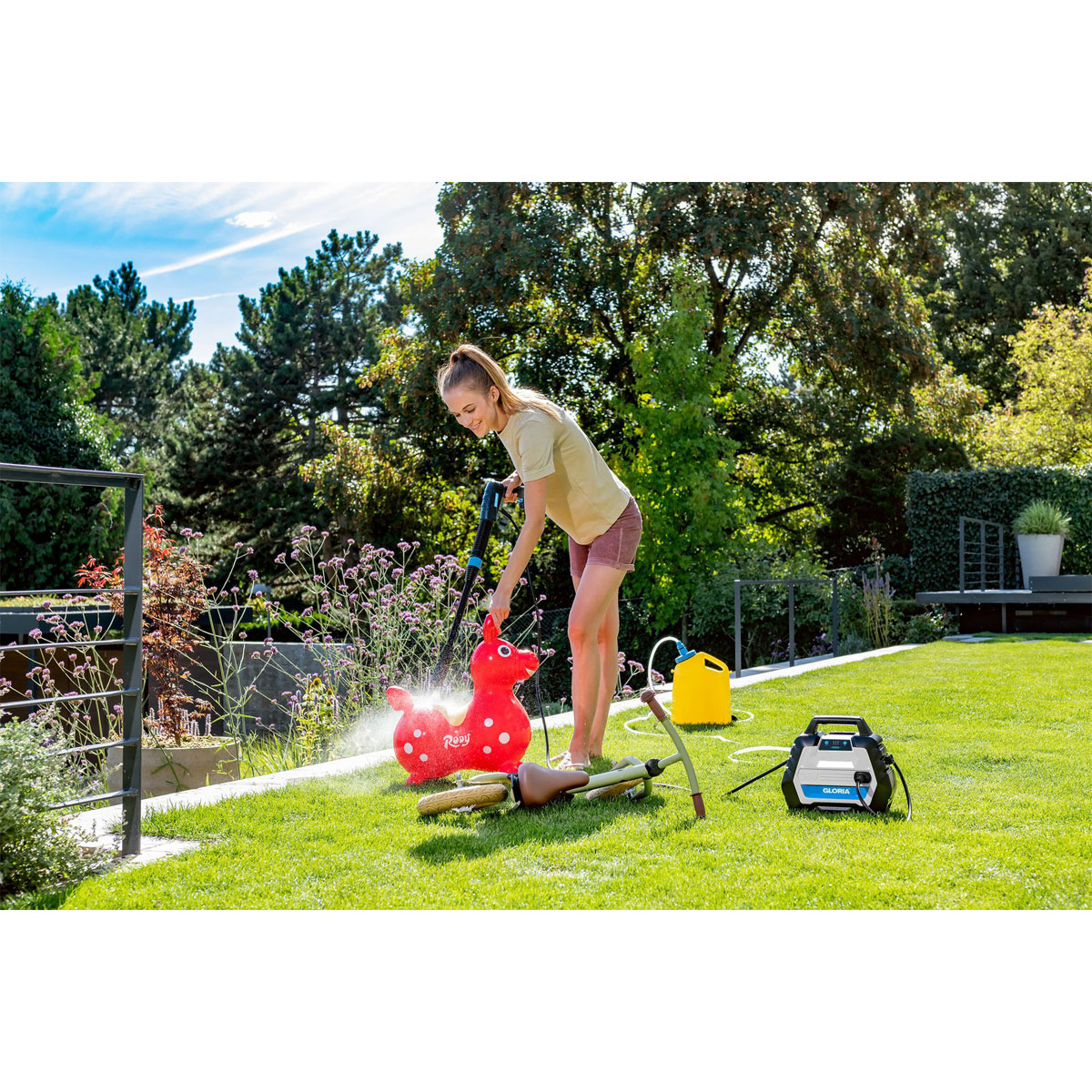 Gloria Akku-Mitteldruckreiniger-Set Multi Jet 2-teilig Bild 5