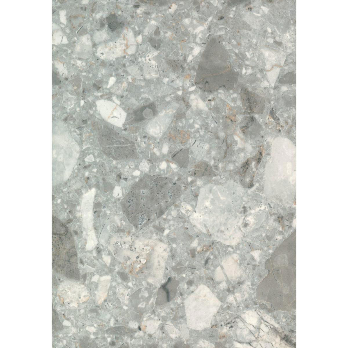Wandanschlussprofil Plus „agglo marmor grau“, 590x20x30 mm