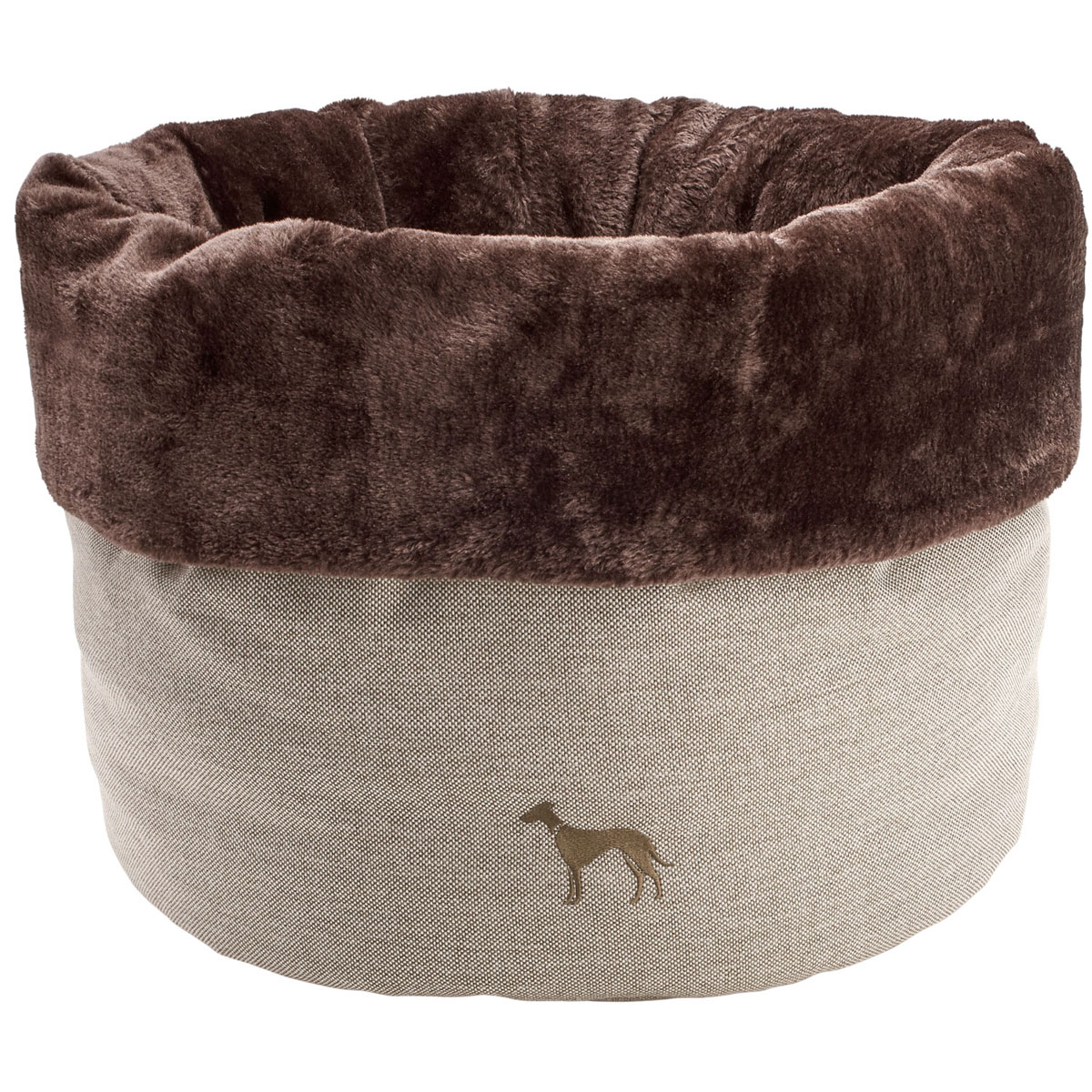 Hunter Hunde- und Katzenschlafplatz Livingston beige 45 x 45 x 50 cm