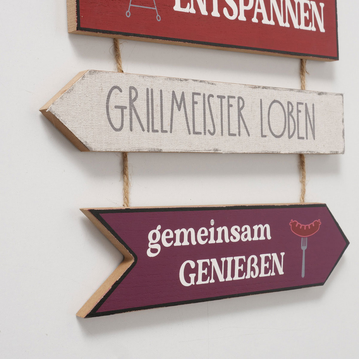 Schild Grill 30x45 cm Bild 4