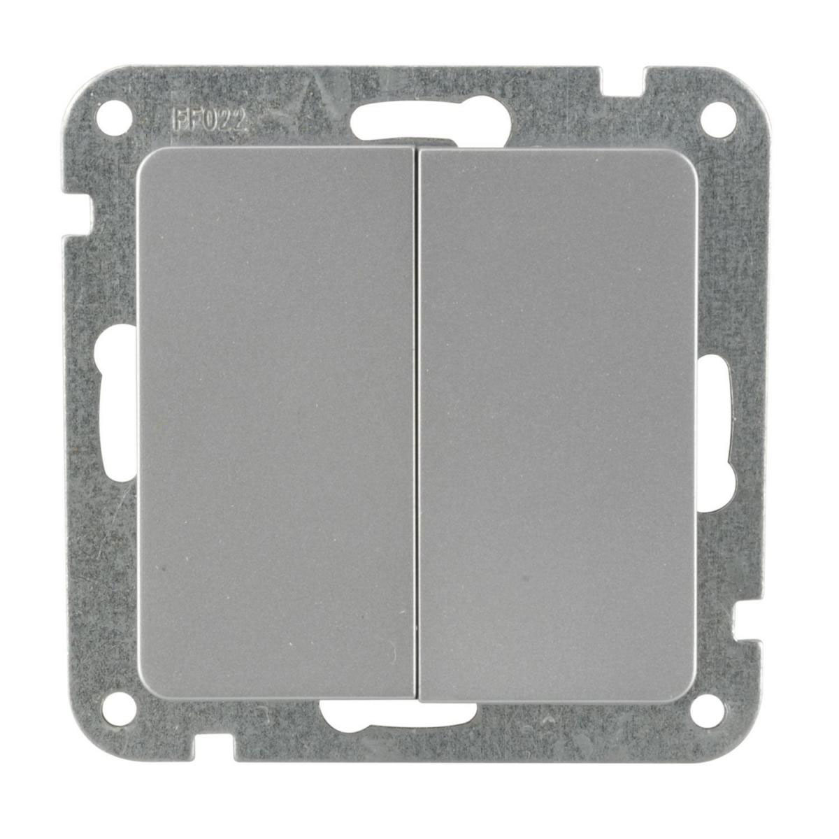 Serienschalter Le Mans silber Serie 603