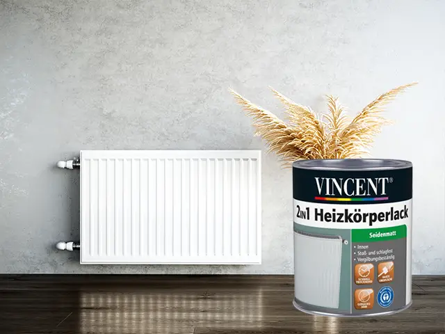 VINCENT 2in1 Heizkörperlack.