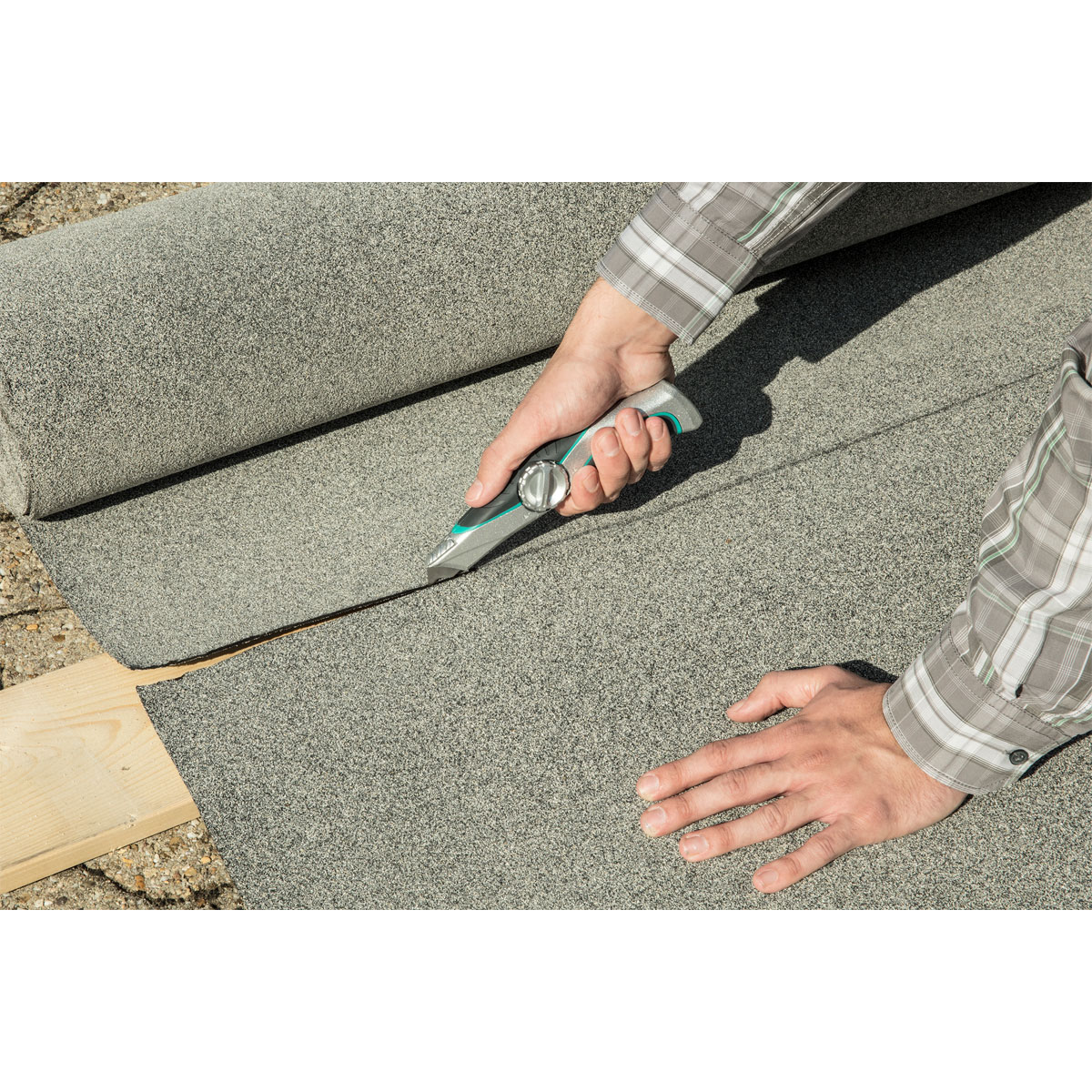 Wolfcraft  Profi-Trapezklingen-Messer mit Feststehklinge Bild 7