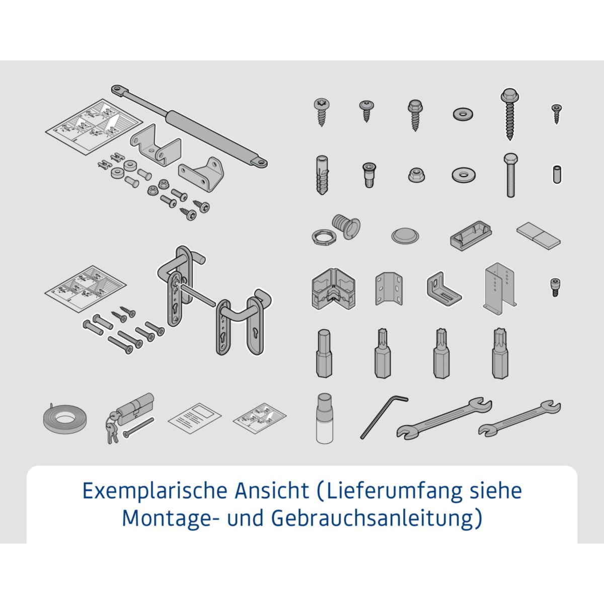 EcoStar  Gerätehaus Elegant-STyp 2RAL6005 2 flg Bild 10
