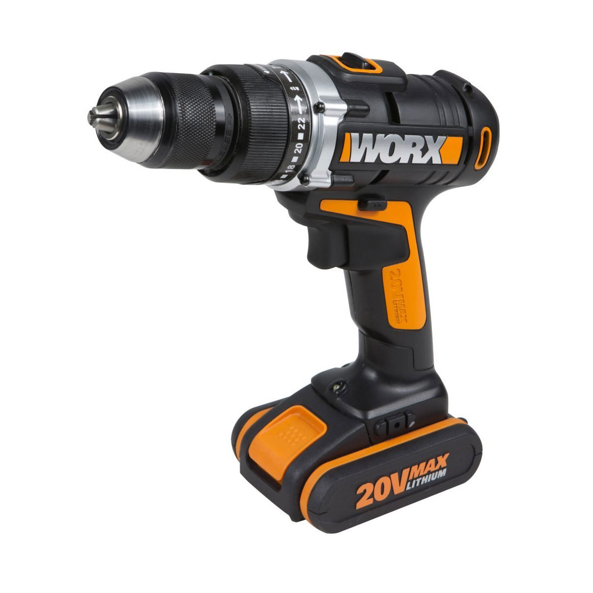 Worx Akku Schlagbohrschrauber-Set WX372 5-teilig