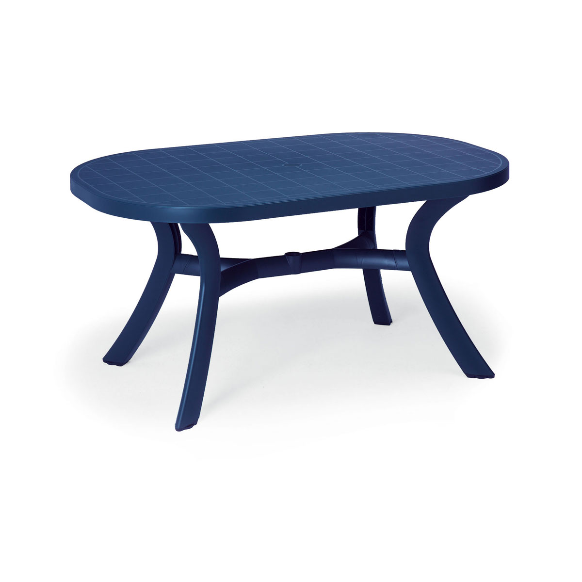Tisch „Kansas“ 145x95 cm, blau