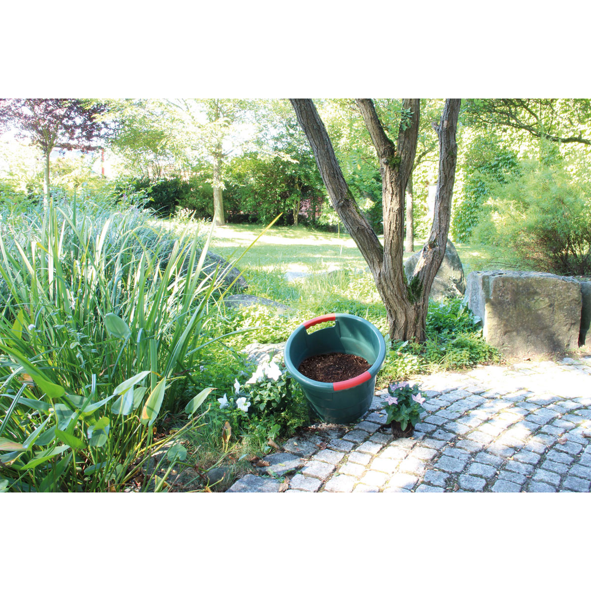 Garantia Eimer Toni rund 70 L grün Bild 2