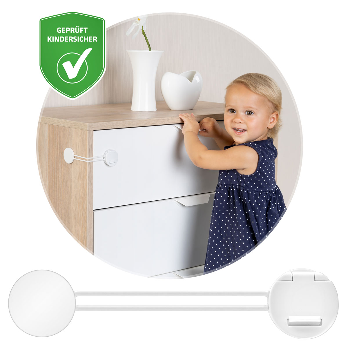 Reer Multi-Sicherung für Möbel weiß