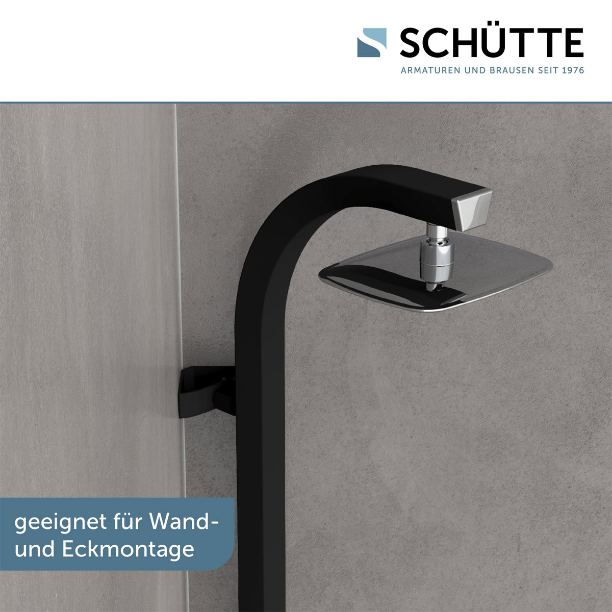 Schütte Überkopfbrause-Set Madagaskar schwarz Bild 11