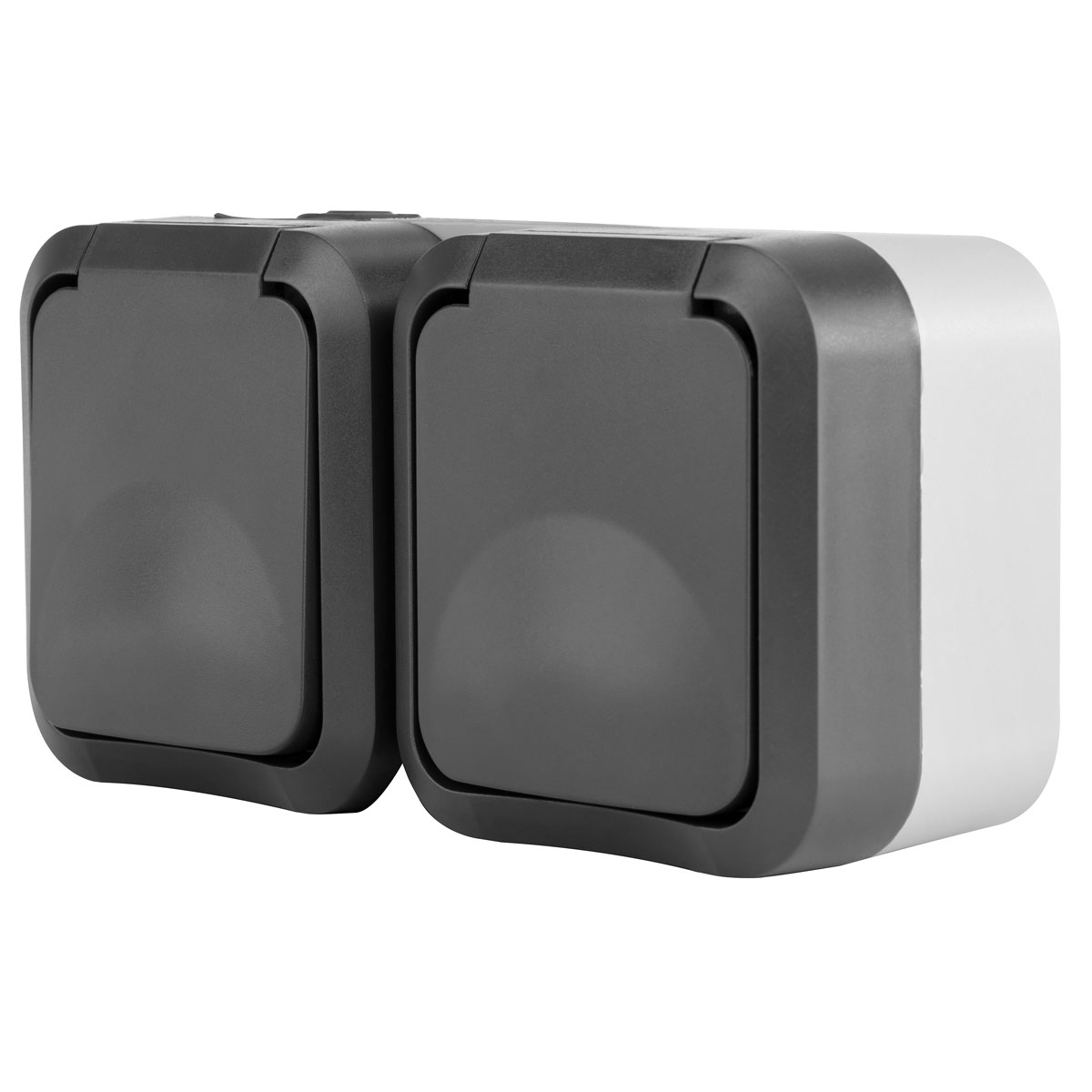 REV Ritter Steckdose AquaStorm 2-fach waagerecht Bild 2