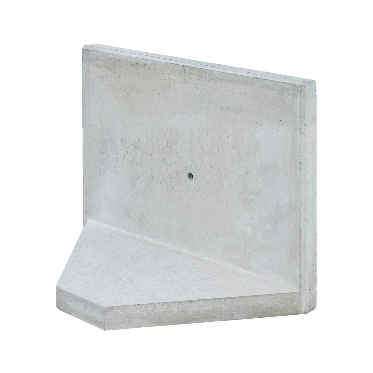 Diephaus  L-Stein Ecke Sichtbeton grau 40 x 100 x 30 x 5 cm