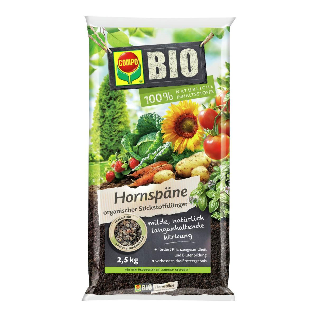 Compo BIO Hornspäne 2,5 L
