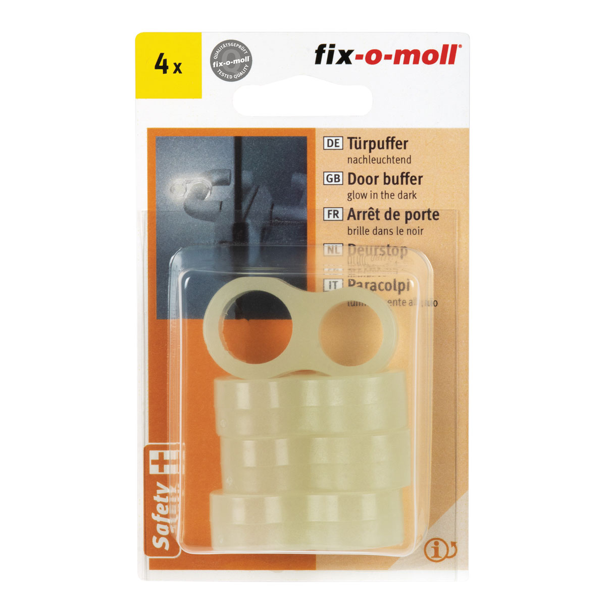 Suki Türklinkenpuffer nachleuchtend 4 Stück 4 Stück Bild 2