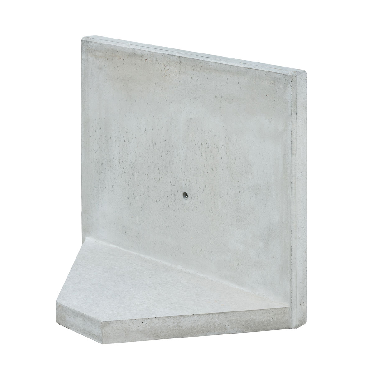 Diephaus  L-Stein Ecke Sichtbeton grau 60 x 100 x 35 x 5 cm