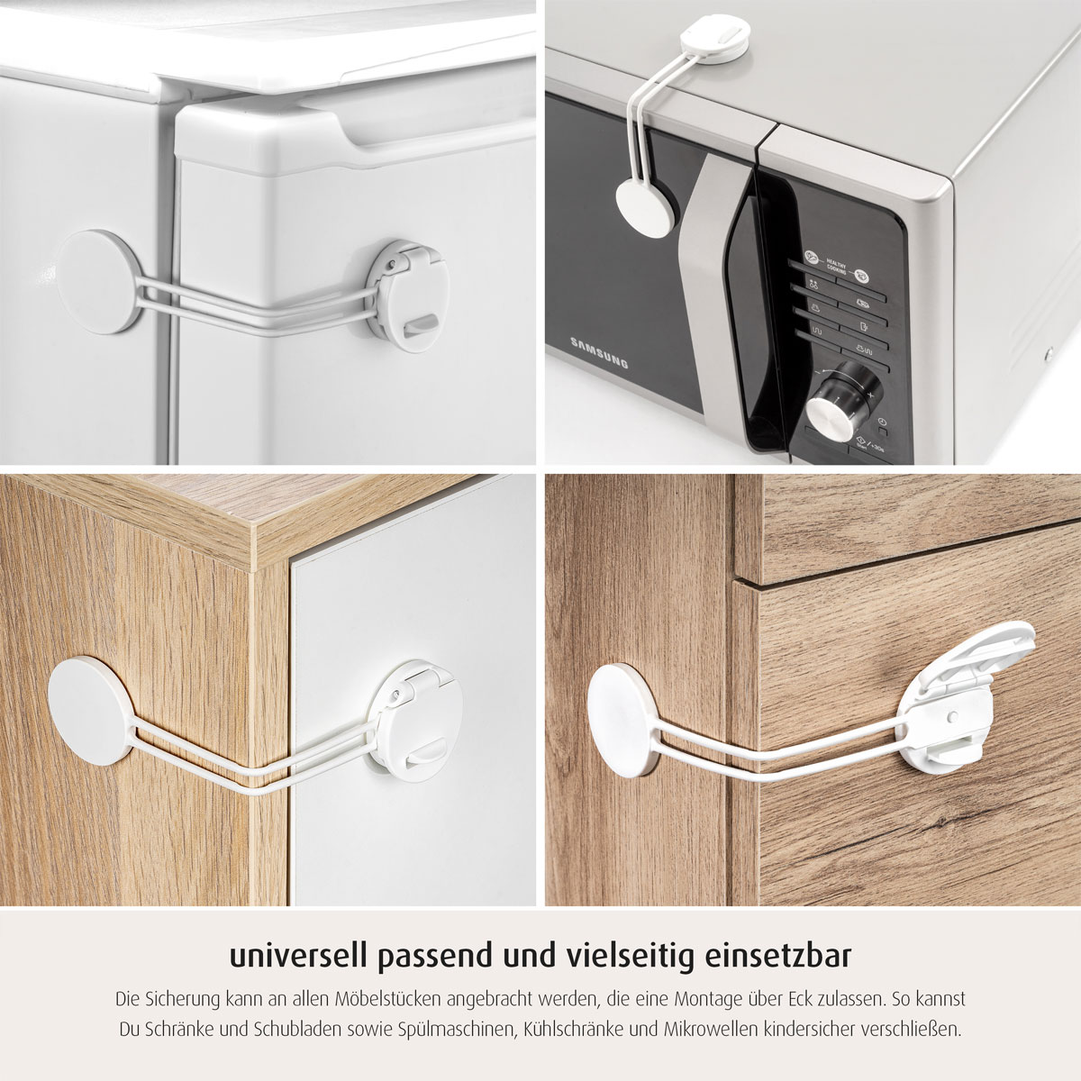 Reer Multi-Sicherung für Möbel weiß Bild 5