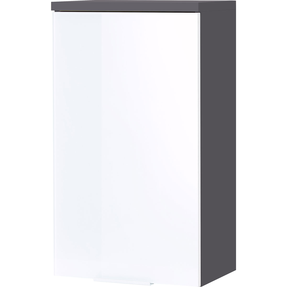 Hängeschrank 39 x 69 x 27 cm graphit/weiß