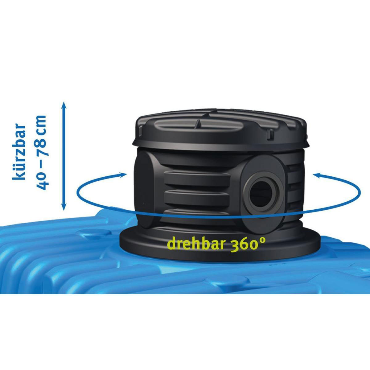 4rain Flachtank Flat L Haus-Premium Paket 20000 L Bild 4