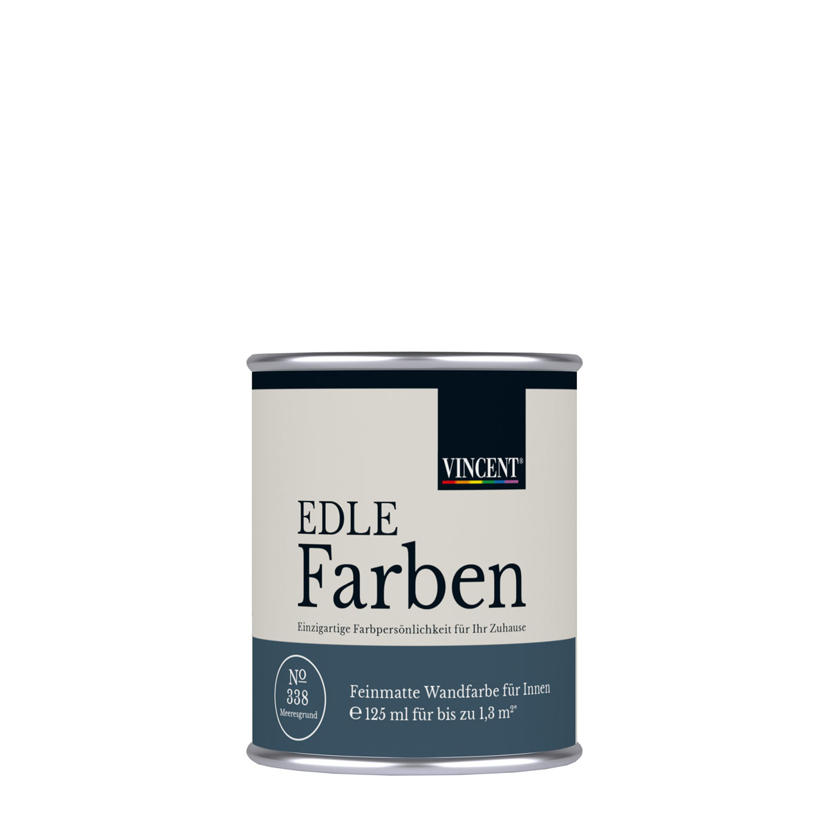 Vincent  Wandfarbe EDLE Farben Meeresgrund matt 0,125 L